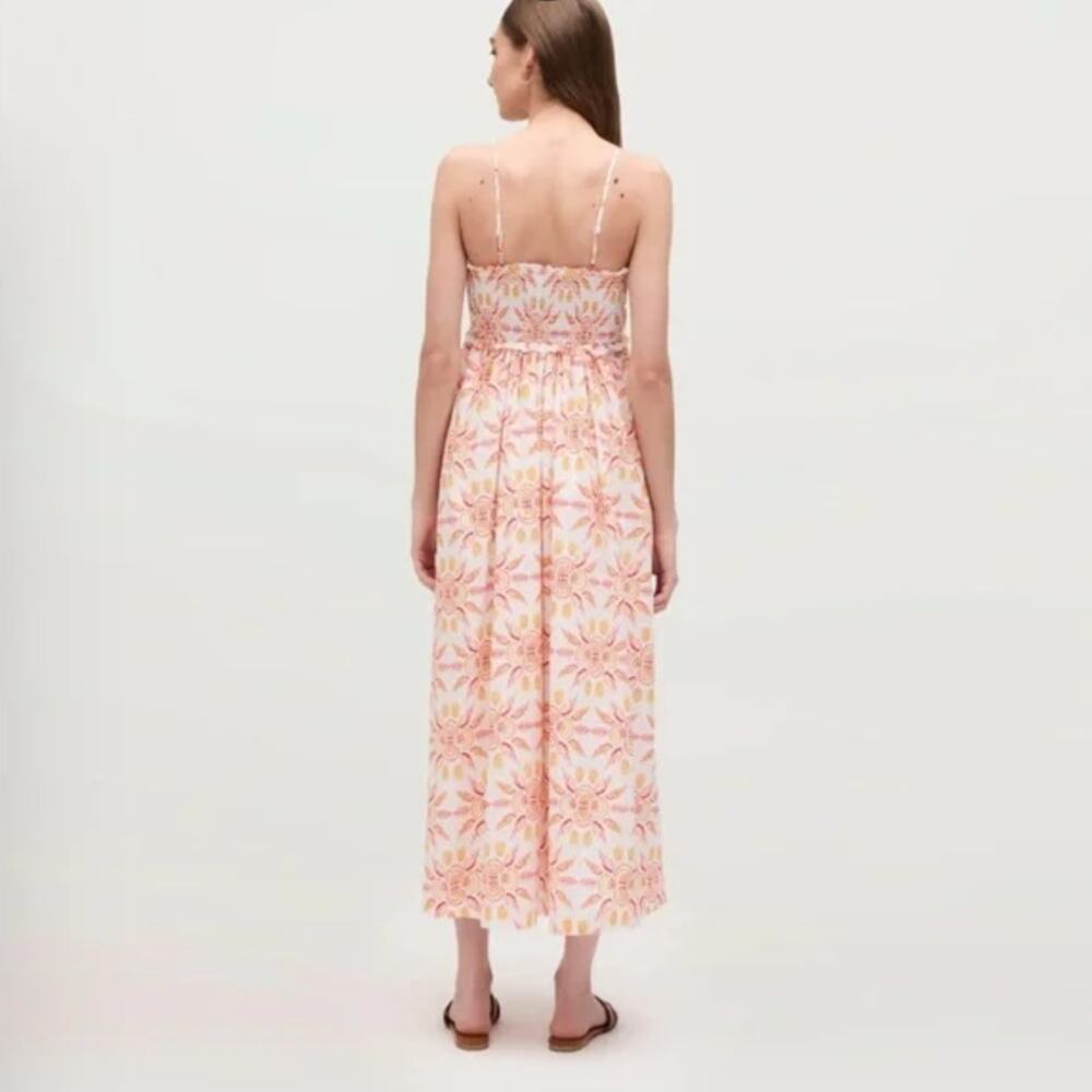 NWT Hill House Sydney Nap Dress in Orange Shell Mosaic Size XXL - Picture 2 of 5
